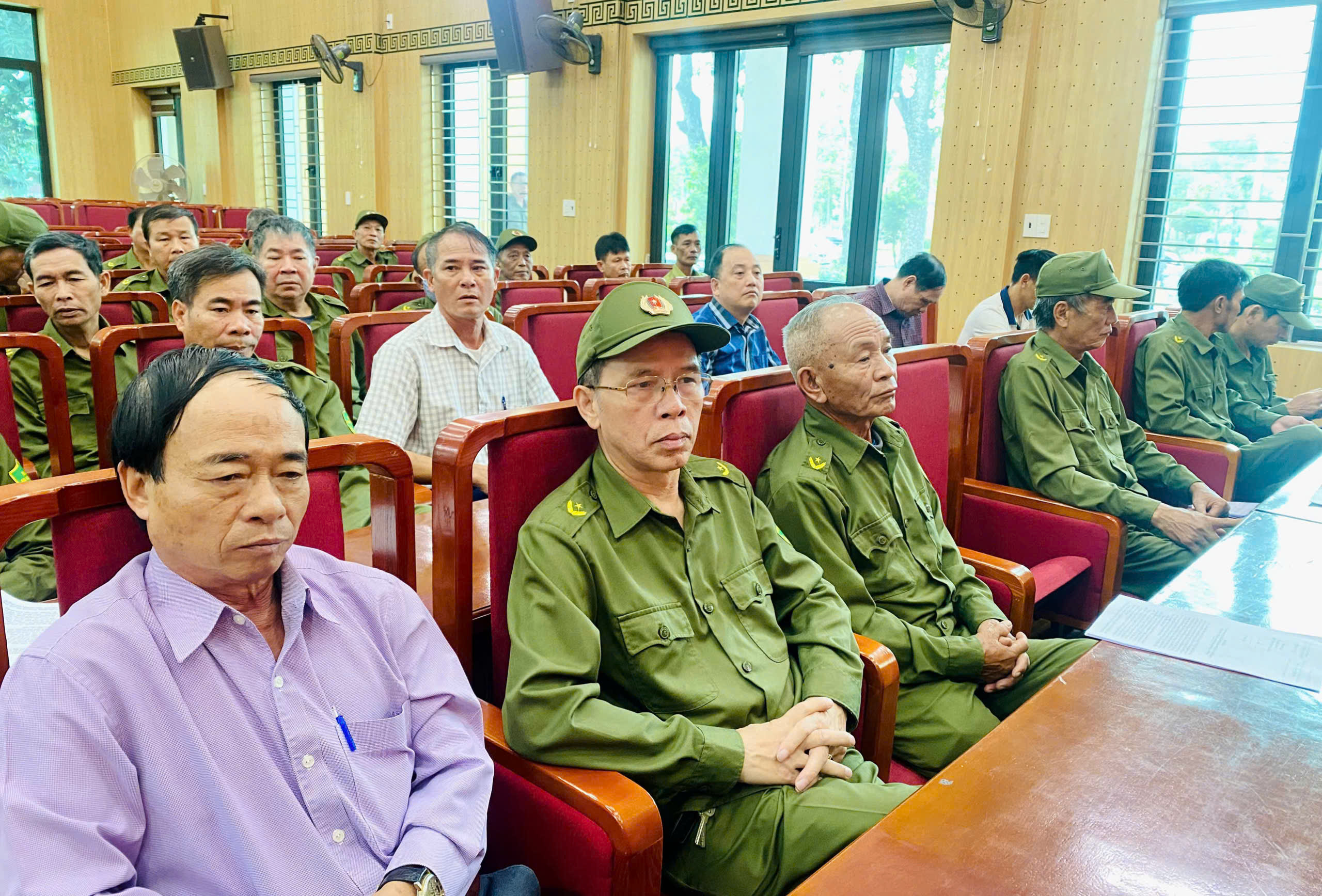 Công an phường Tân Hưng tổ chức giao ban lực lượng an ninh cơ sở tháng 10